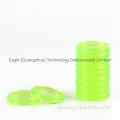 1 -Zoll -Discbound -Expansion transparente grüne Scheiben